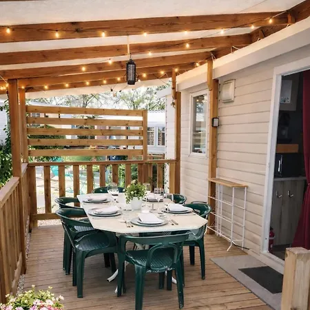 مكان تخييم Mobil-home 6 Pers Climatise Avec Piscines فالون بون دارْك